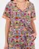 Printfresh Printfresh Bee Tapestry Short PJ Set delphinium blue - 2