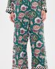 Printfresh Printfresh Champagne and Caviar Soho PJ Set Peacock Feather - 5