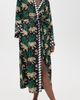 Printfresh Printfresh Long Robe BAGHEERA, Ink S/M - 5
