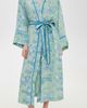 Printfresh Printfresh Satin Robe Sea Foam - 2
