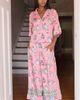 Printfresh Spa Day Cosmic Satin Pajama Set - 1
