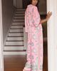 Printfresh Spa Day Cosmic Satin Pajama Set - 3