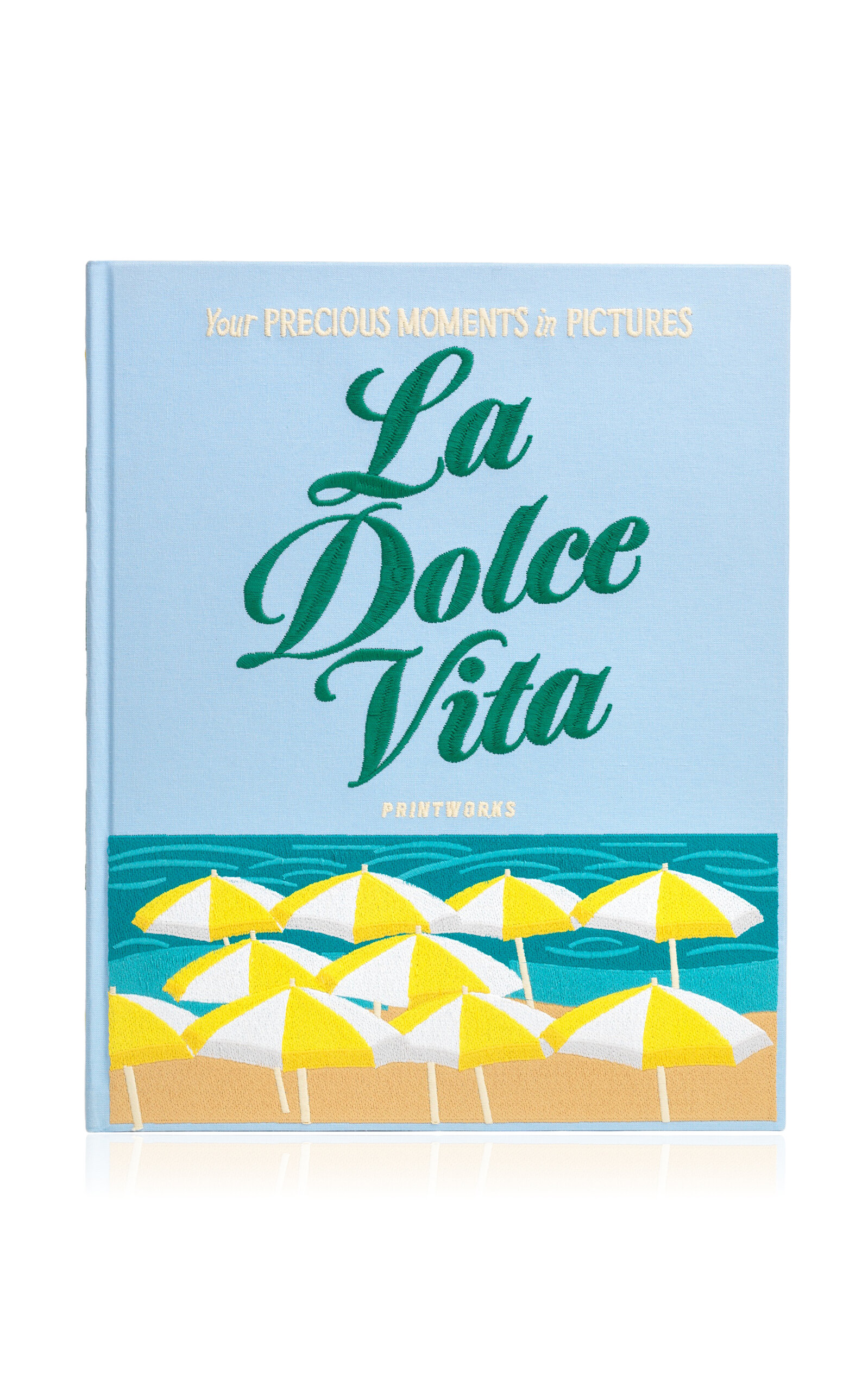 Printworks Printworks Dolce Vita Embroidered Photo Album Blue