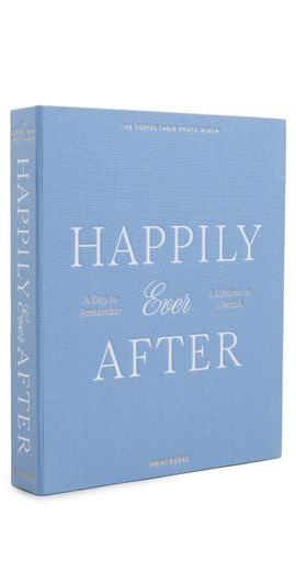 Printworks Printworks Happily Ever After Wedding Album Blue One