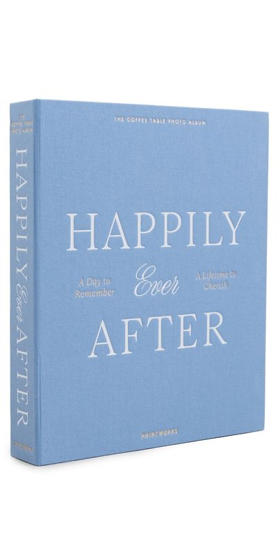 Printworks Printworks Happily Ever After Wedding Album Blue One