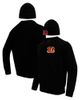 PRO STANDARD Men's Pro Standard Black Cincinnati Bengals Crewneck Pullover Sweater & Cuffed Knit Hat Box Gift Set  - 1
