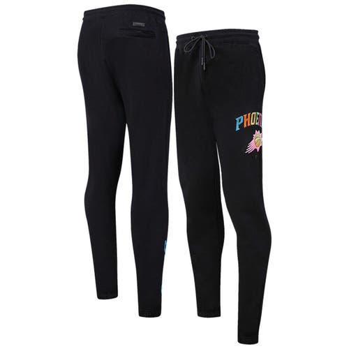 PRO STANDARD Men's Pro Standard Black Phoenix Suns Washed Neon Sweatpants 