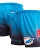 PRO STANDARD Men's Pro Standard Black/Aqua Miami Dolphins Ombre Mesh Shorts  - 1