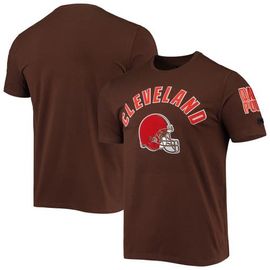 PRO STANDARD Men's Pro Standard Brown Cleveland Browns Team Classic Bristle Slim-Fit T-Shirt 