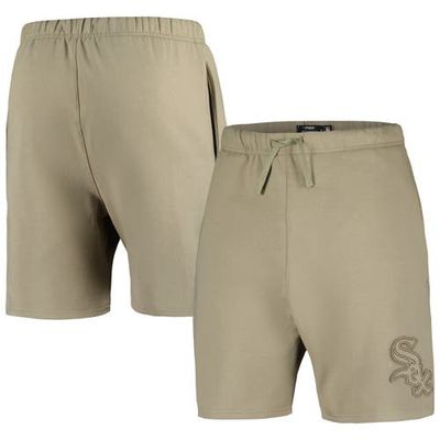 PRO STANDARD Men's Pro Standard Khaki Chicago White Sox Neutral Fleece Shorts 