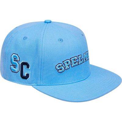 PRO STANDARD Men's Pro Standard Light Blue Spelman College Jaguars Evergreen Spelman Snapback Hat 