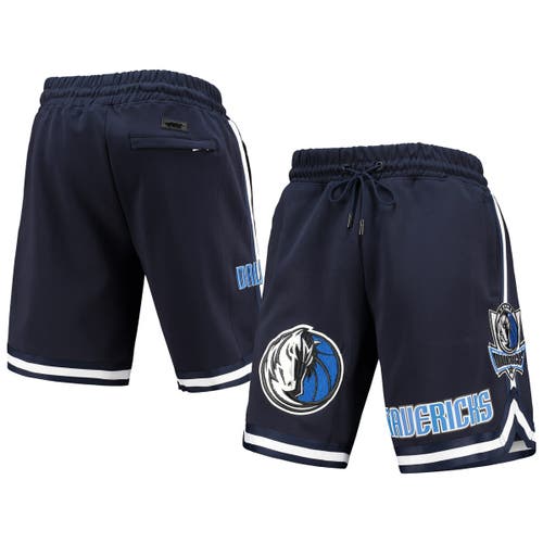PRO STANDARD Men's Pro Standard Navy Dallas Mavericks Chenille Shorts 