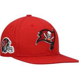 PRO STANDARD Men's Pro Standard Red Tampa Bay Buccaneers Logo II Snapback Hat 