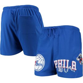 PRO STANDARD Men's Pro Standard Royal Philadelphia 76ers Mesh Capsule Shorts 