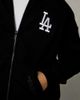 Pro Standard Pro Standard MLB Los Angeles Dodgers Zip-Up Hoodie Sweatshirt in Black, Men's at Urban Outfitters - 4