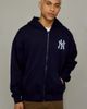 Pro Standard Pro Standard MLB New York Yankees Zip-Up Hoodie Sweatshirt in Navy, Men's at Urban Outfitters - 1