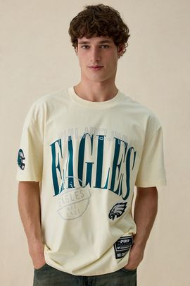 Pro Standard Pro Standard NFL Philadelphia Eagles Stamped Graphic Tee in Ivory, Men's at Urban Outfitters