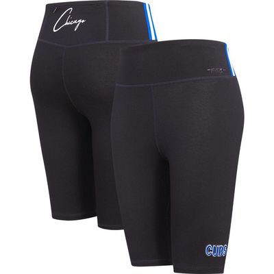 PRO STANDARD Women's Pro Standard Black Chicago Cubs City Scape Bike Shorts 