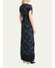 Proenza Schouler Anais Floral-Print Gathered Button-Side Maxi Dress - 3