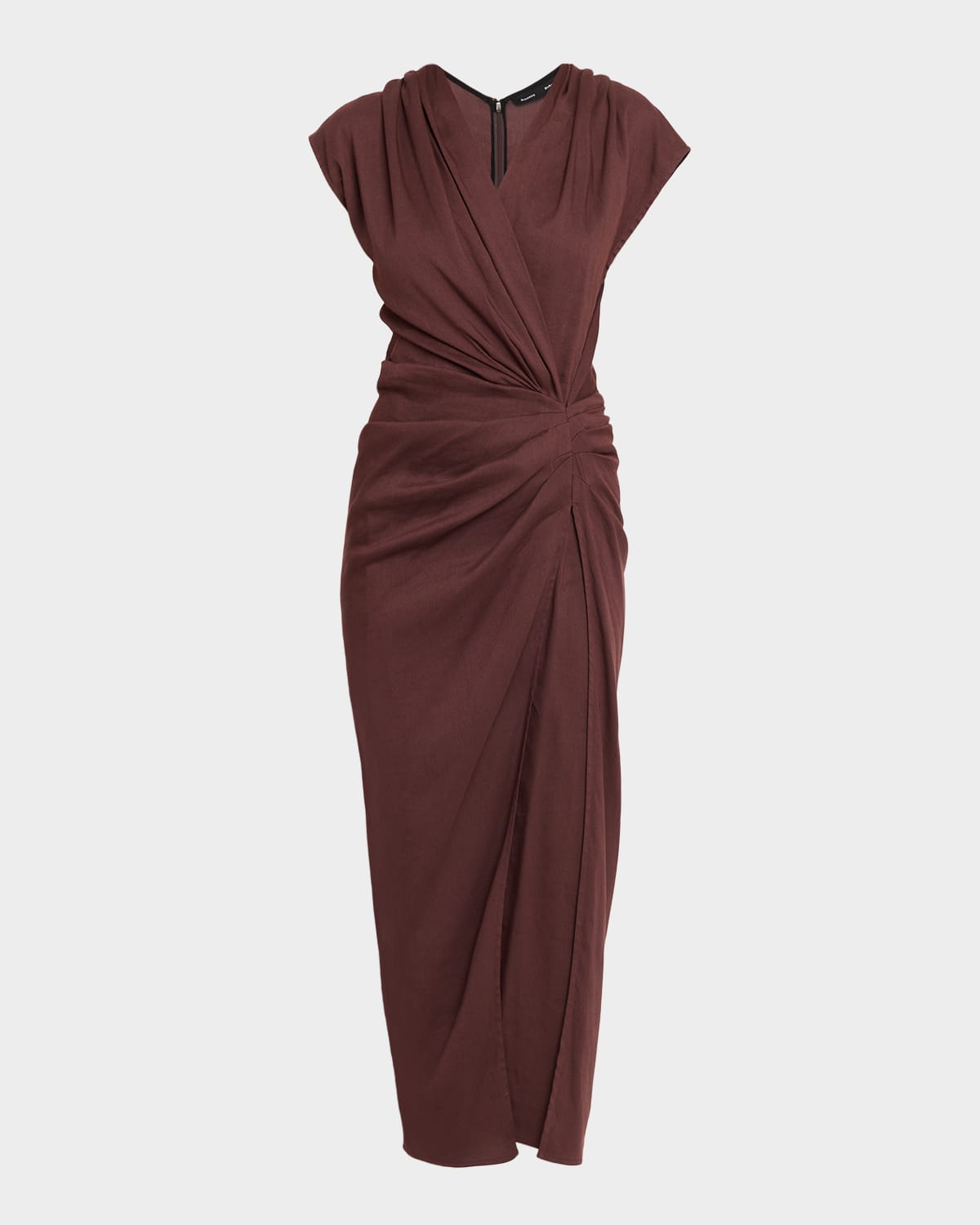Proenza Schouler Bettina Dress in Linen-Blend