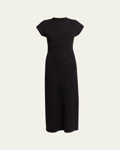 Proenza Schouler Hilma Cap-Sleeve Column Dress