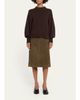 Proenza Schouler Irine Suede Midi Skirt - 2