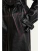 Proenza Schouler Kasia Burnished Leather Belted Long Trench Coat - 5