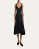 Proenza Schouler Leo Sleeveless Flared Cotton Midi Dress - 2