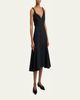 Proenza Schouler Leo Sleeveless Flared Cotton Midi Dress - 4