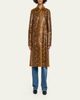 Proenza Schouler Leticia Python-Printed Leather Coat - 2
