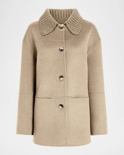 Proenza Schouler Lisa Double-Faced Wool-Cashmere Jacket