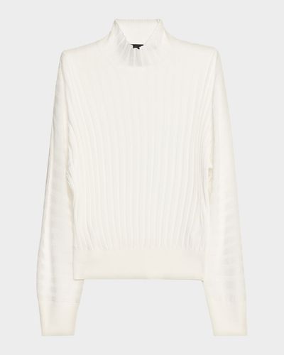 Proenza Schouler Luiza Rib-Knit Turtleneck Sweater