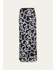 Proenza Schouler Maite Embroidered Column Maxi Skirt - 1