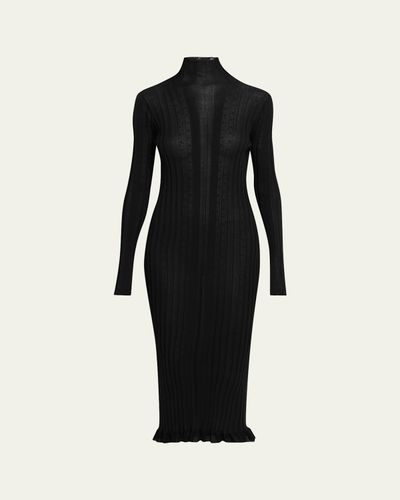 Proenza Schouler Monet Dress in Fine Bobble Knit