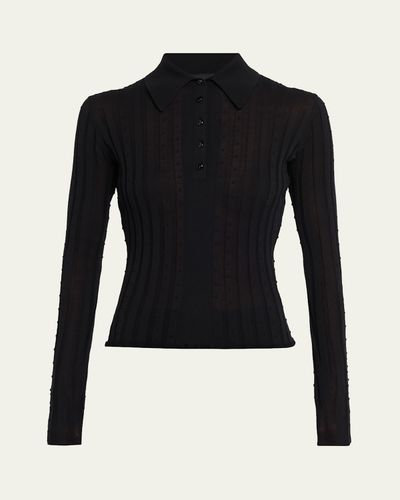 Proenza Schouler Monet Ribbed Top
