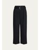 Proenza Schouler Nila Belted Cotton Pants - 1