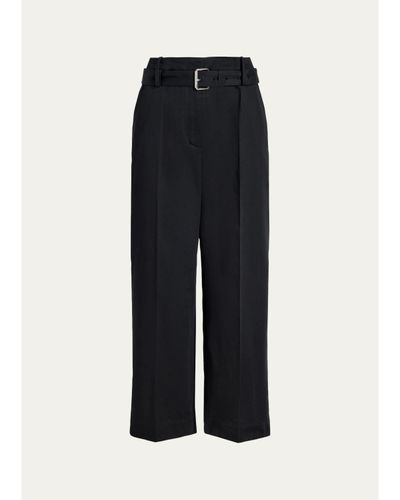 Proenza Schouler Nila Belted Cotton Pants
