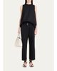 Proenza Schouler Nila Belted Cotton Pants - 2