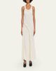 Proenza Schouler Nilo Textured Wool Long Sleeveless Dress - 2