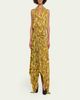 Proenza Schouler Paulina Pleated Halter Handkerchief Maxi Dress - 2