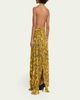 Proenza Schouler Paulina Pleated Halter Handkerchief Maxi Dress - 3