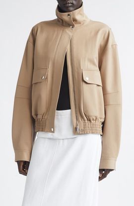 Proenza Schouler Proenza Schouler Aviva Wool Blend Gabardine Jacket