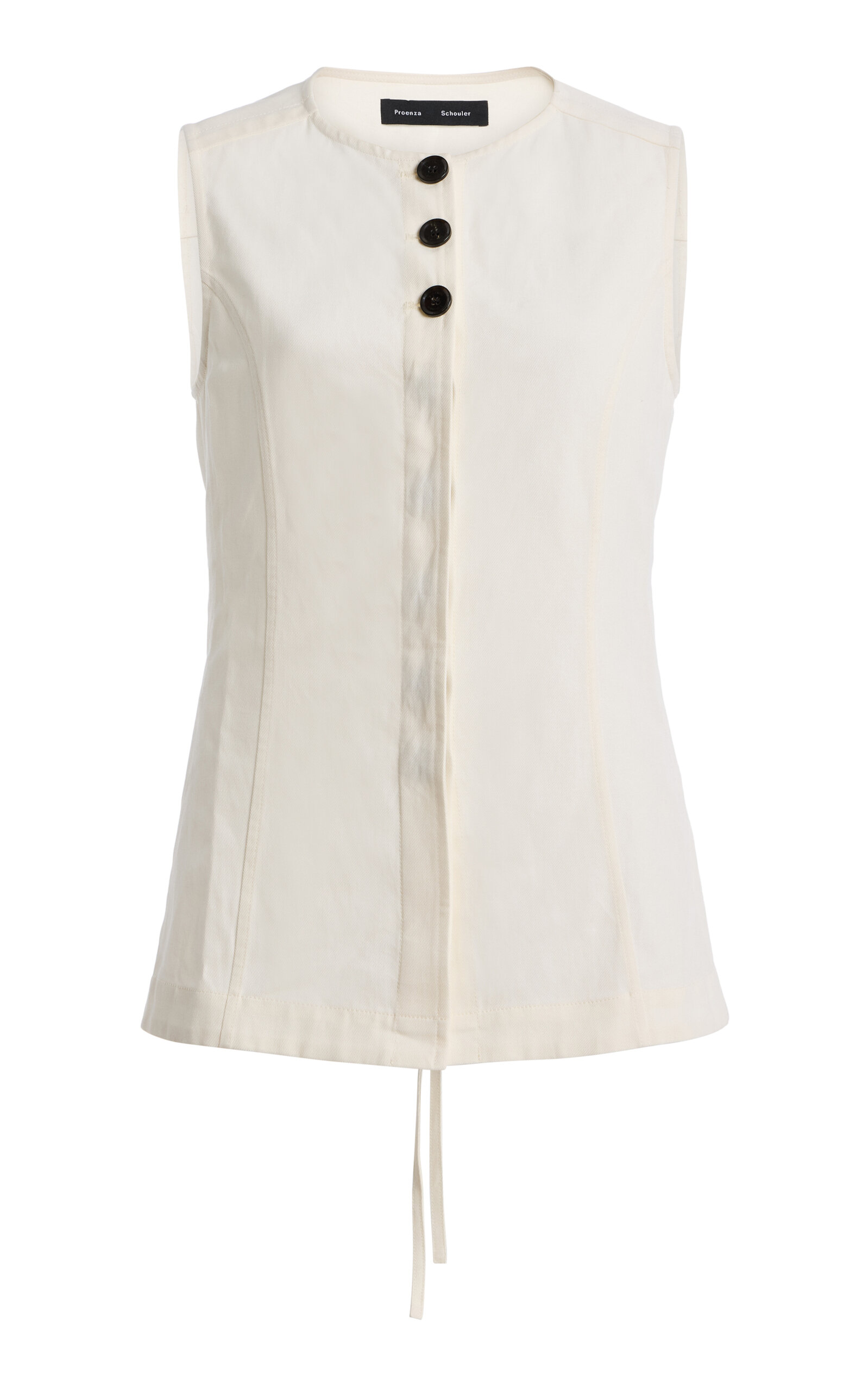 Proenza Schouler Proenza Schouler Bess Buttoned Cotton Top