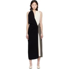 Proenza Schouler Proenza Schouler Black & White Elsa Midi Dress