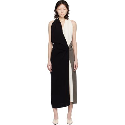 Proenza Schouler Proenza Schouler Black & White Elsa Midi Dress