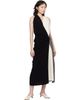 Proenza Schouler Proenza Schouler Black & White Elsa Midi Dress - 4