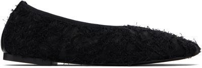 Proenza Schouler Proenza Schouler Black Glove Lace Ballerina Flats