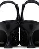 Proenza Schouler Proenza Schouler Black Tee Perforated Slingback Heels - 2