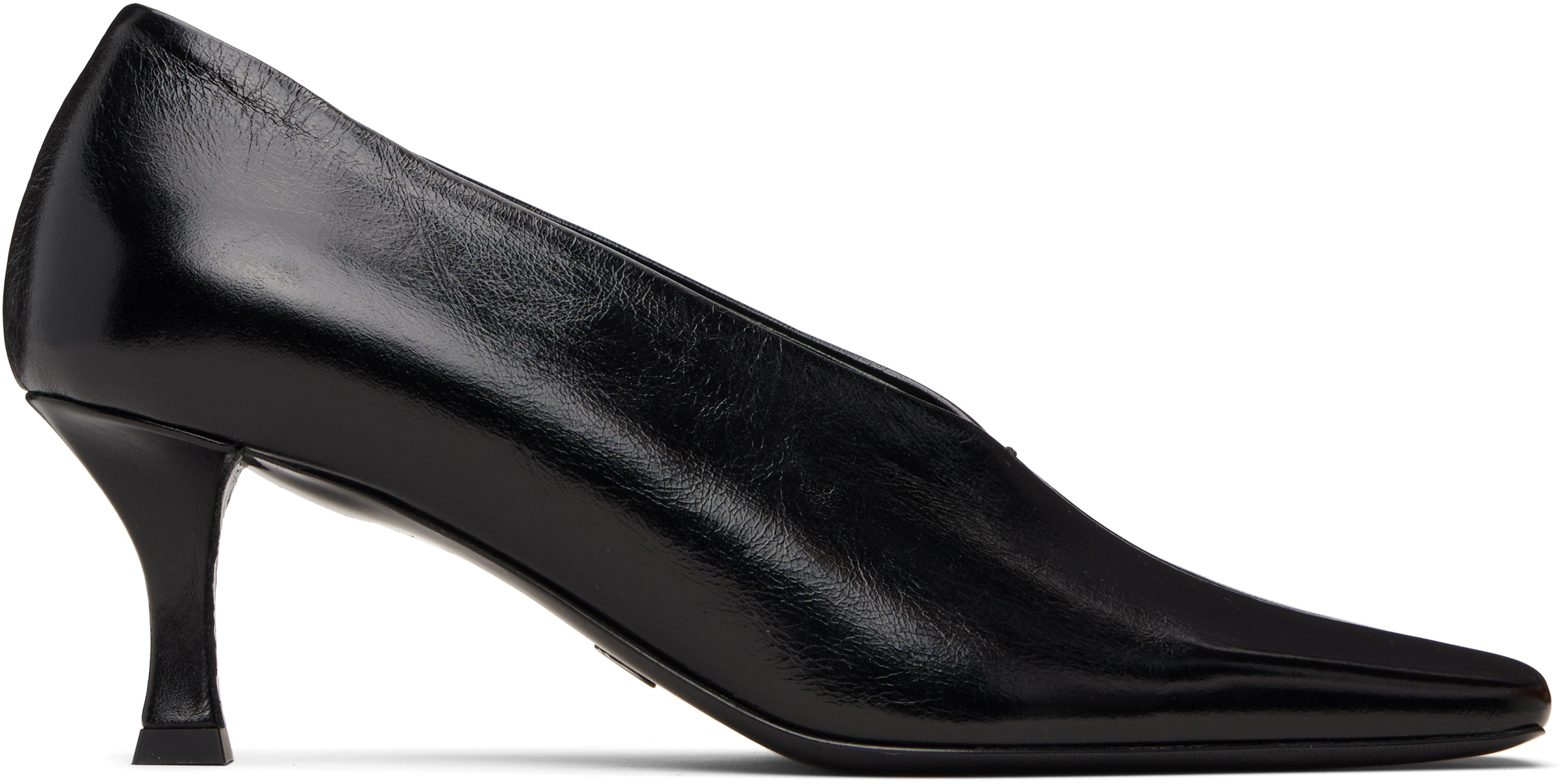 Proenza Schouler - Black Trap Pump Heels