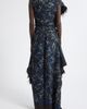 Proenza Schouler Proenza Schouler Bodine Asymmetric Fringe Cowl Neck Dress - 2